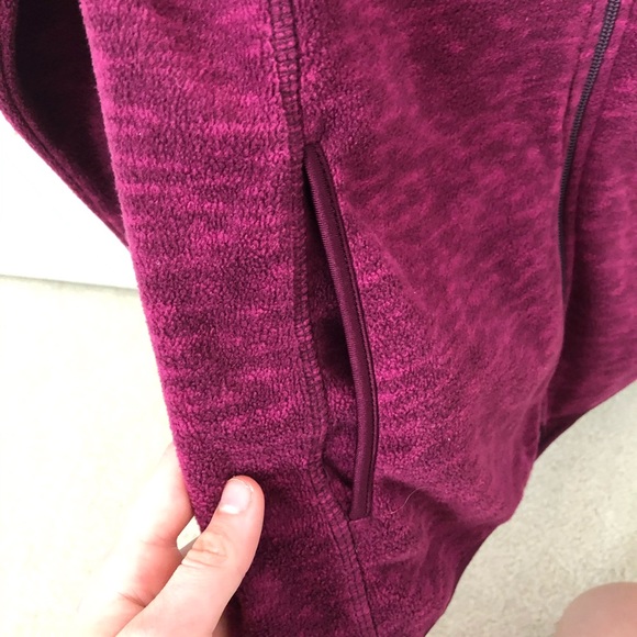 Purple Old Navy Zip Up Fleece - Picture 4 of 6